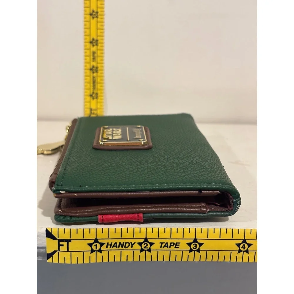 Loungefly Star Wars Boba Fett Wallet Green Red Black Mandalorian Good